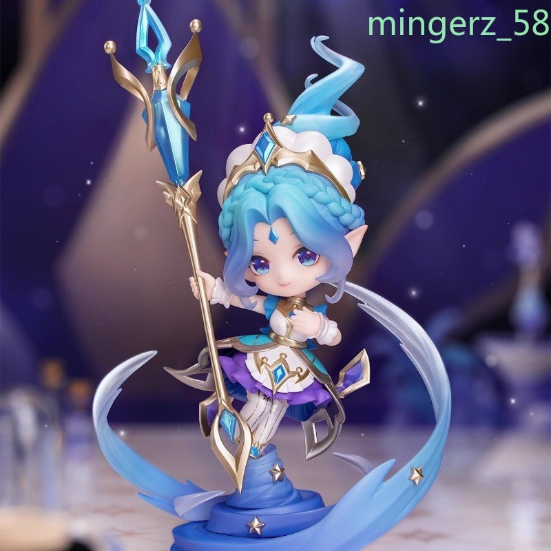 Teamfight Tactics Prestige Perfume Gem Janna Figure Model Tabletop Decor Gift