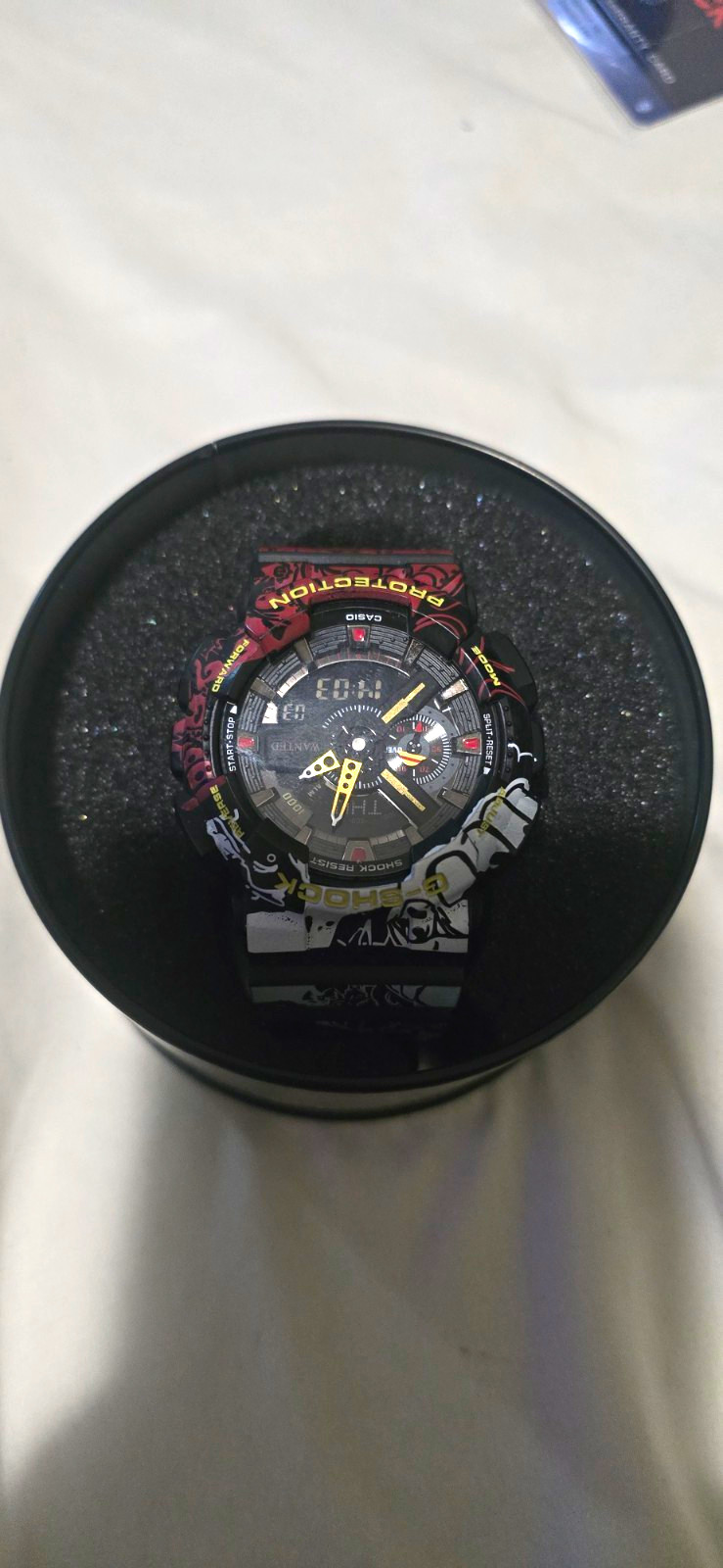 Casio G-SHOCK x ONE PIECE Analog/Digital Quartz Resin Watch 200m w/ Box
