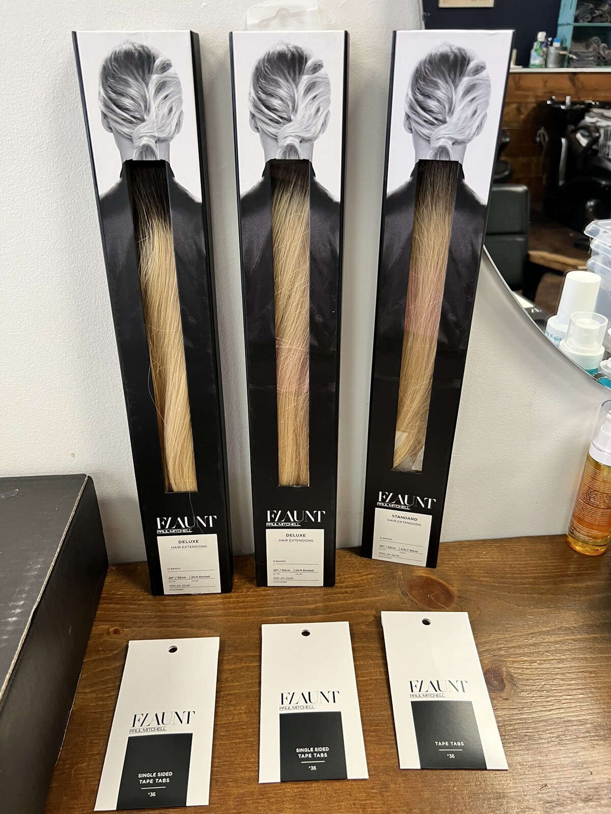 Paul Mitchell Flaunt Hair Extensions ￼ 20”- 22” Long - Three Sets For $300 BRO
