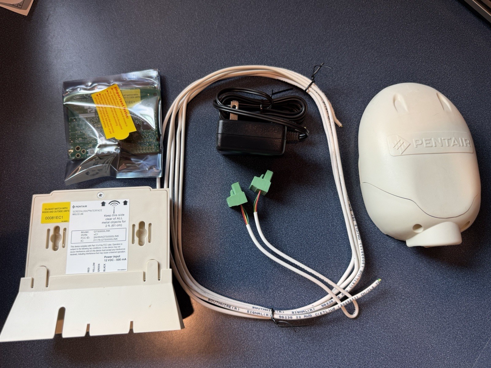 ScreenLogic Wireless ScreenLogic2 522620 Antenna Connection Kit Used Like 520639