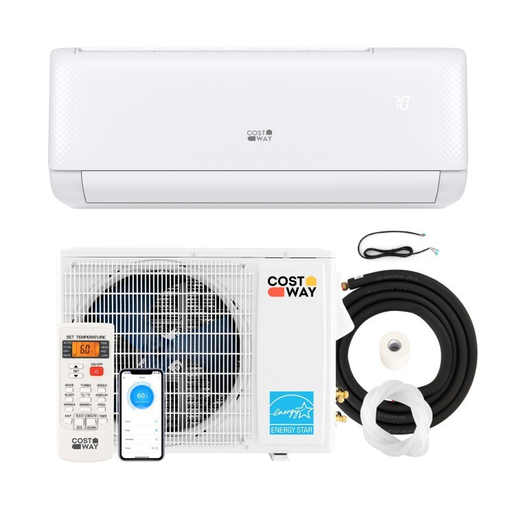 18000 BTU 21 SEER2 Ductless Mini Split Air Conditioner & Heater 208-230V Energy+