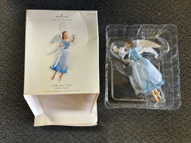 New 2007 Hallmark Keepsake Christmas Ornament Unlike Any Other Holiday Angels