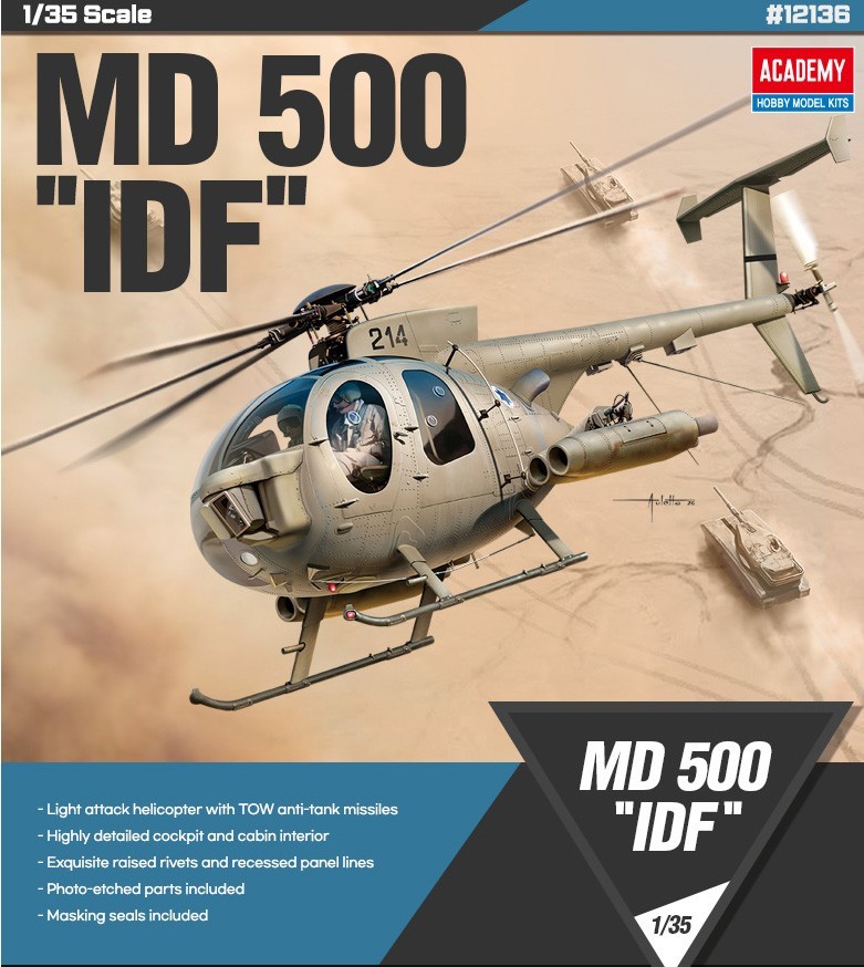 [1/35] 12136 MD500 \