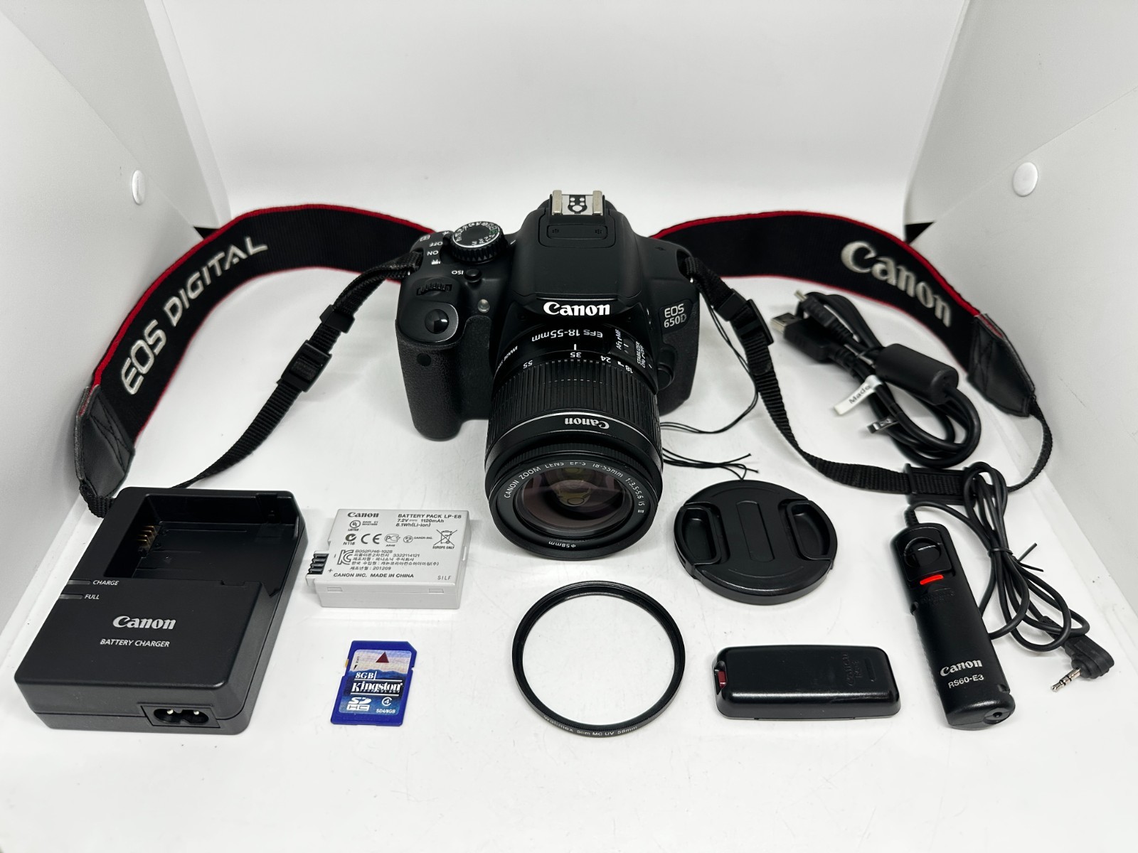 Canon EOS Rebel T4i 18MP DSLR Camera w/ EF-S 18-55mm IS II Lens