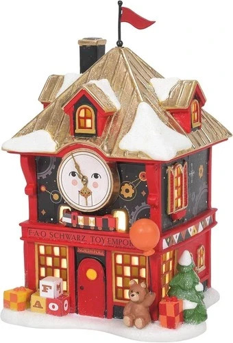 FAO SCHWARZ TOY EMPORIUM North Pole MIB D56 6009773 FAO SCHWARZ TOY EMPORIUM North Pole MIB D56 6009773
