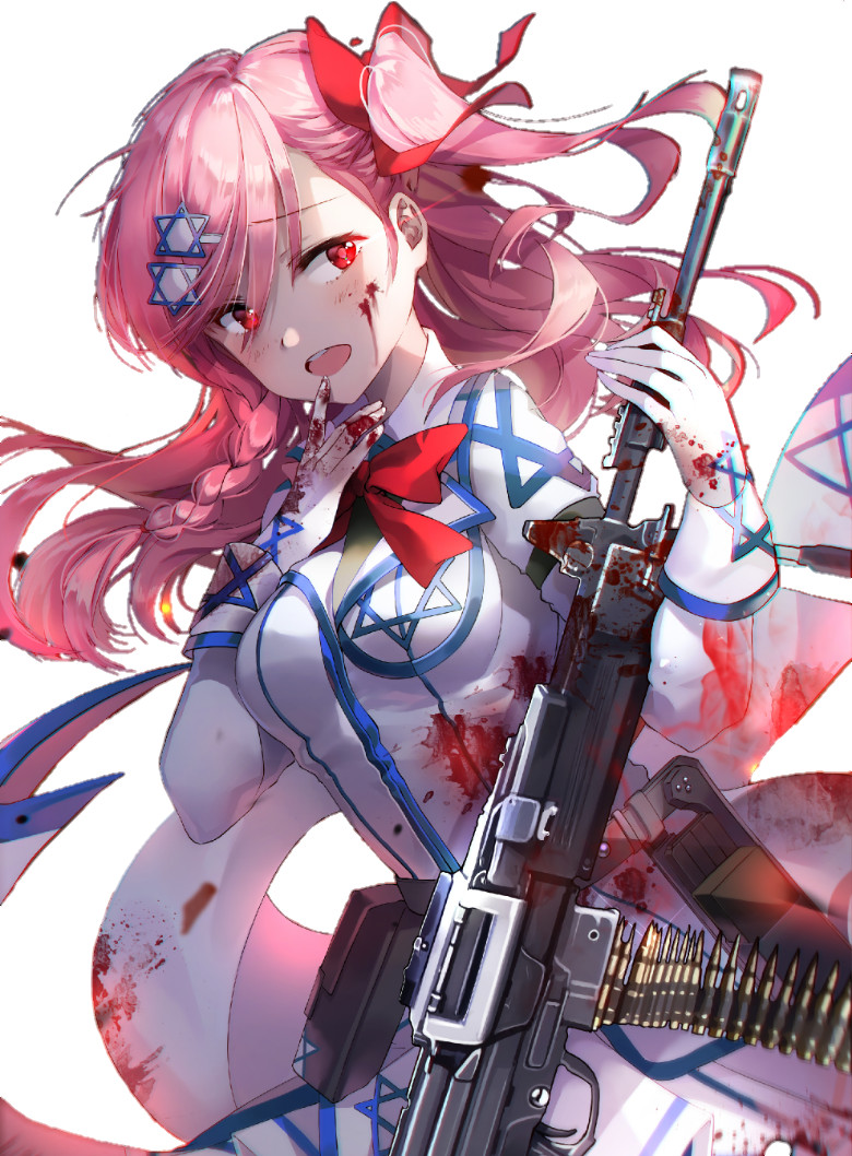 Negev Girls Frontline Waifu Weatherproof Anime Sticker 6 Negev Girls Frontline Waifu Weatherproof Anime Sticker 6