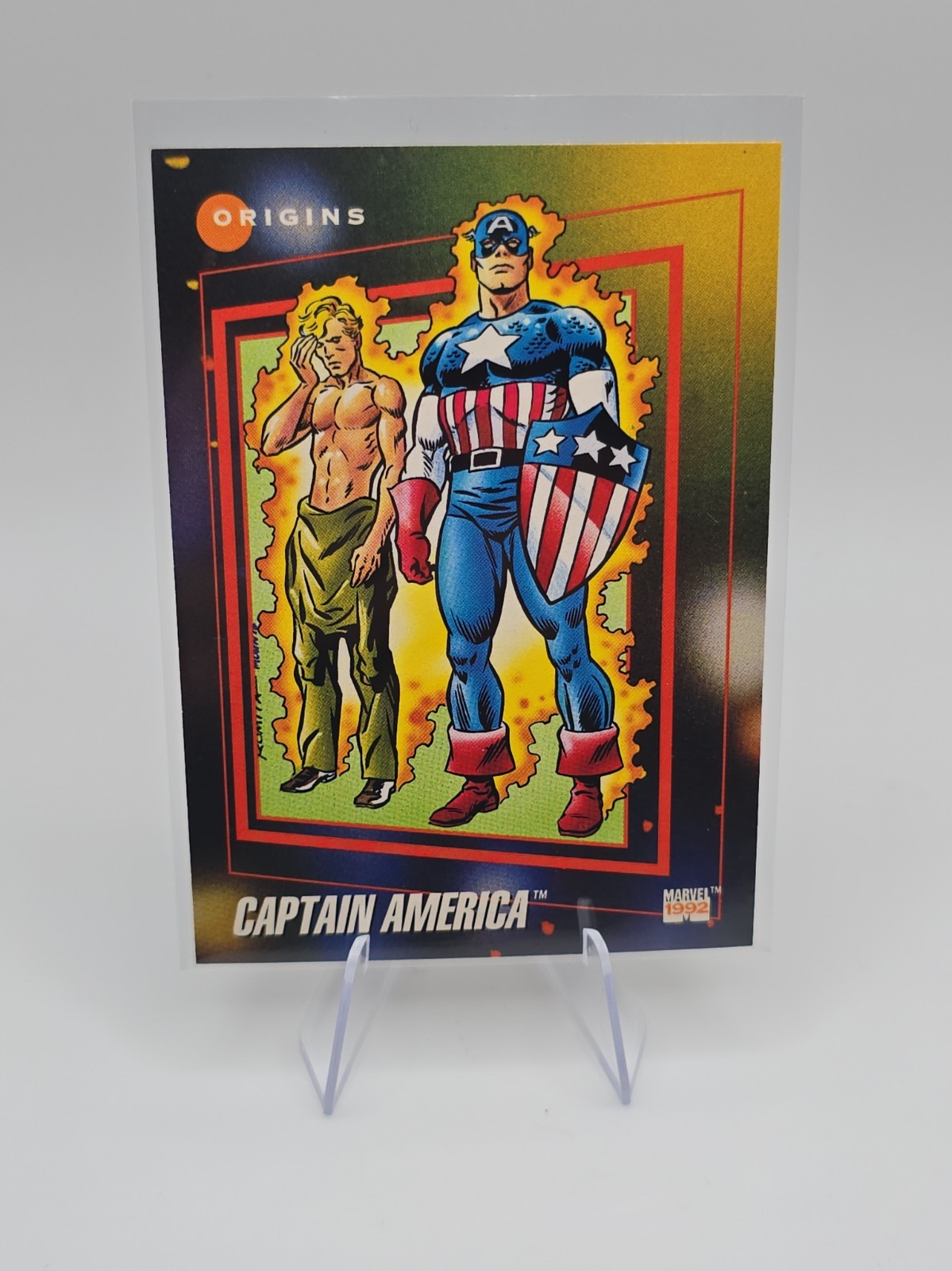1992 MARVEL Captain America Card #166