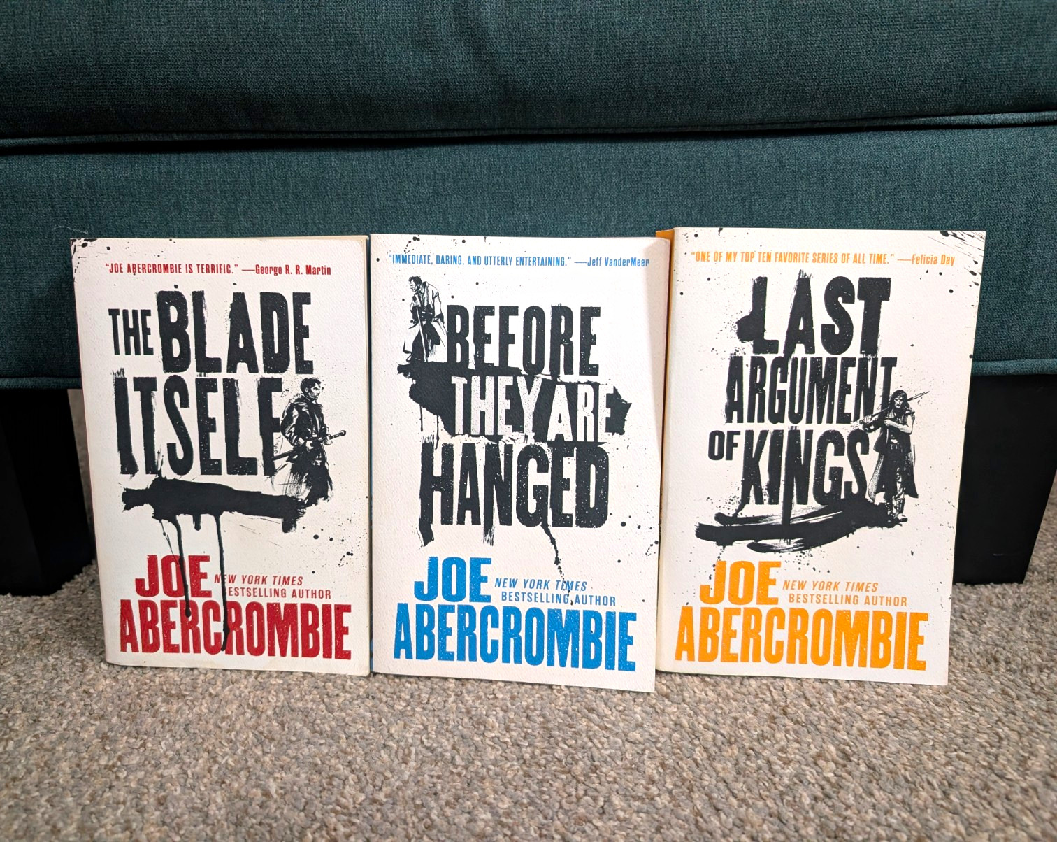 Joe Abercrombie The First Law Trilogy 3-Book Paperback Set