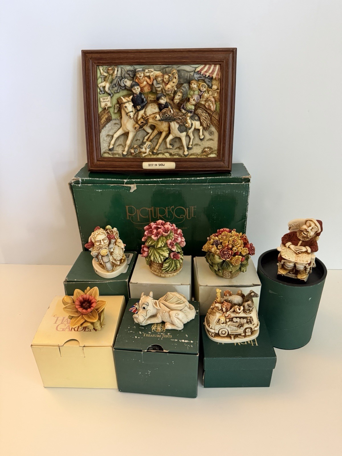 Harmony Kingdom Lot Of 8 - Cerlulu, Safari II, King Of The Road, Best In Show…