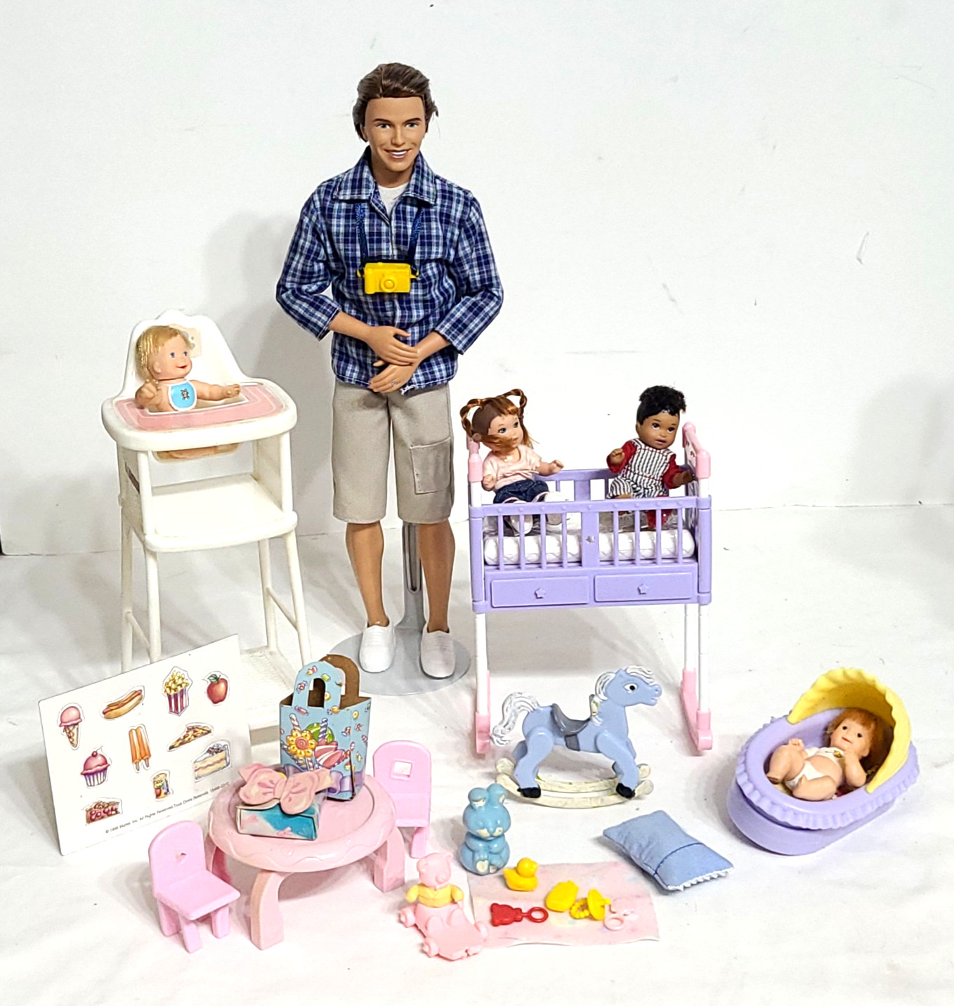 Barbie Happy Family Alan Neighborhood Baby Friends LOT