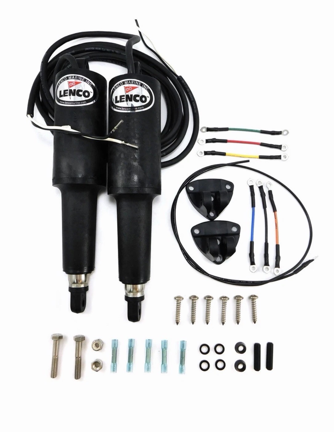 Lenco Marine 15064-001 Boat Electric Retrofit Kit Bennett Trim Tabs 12V