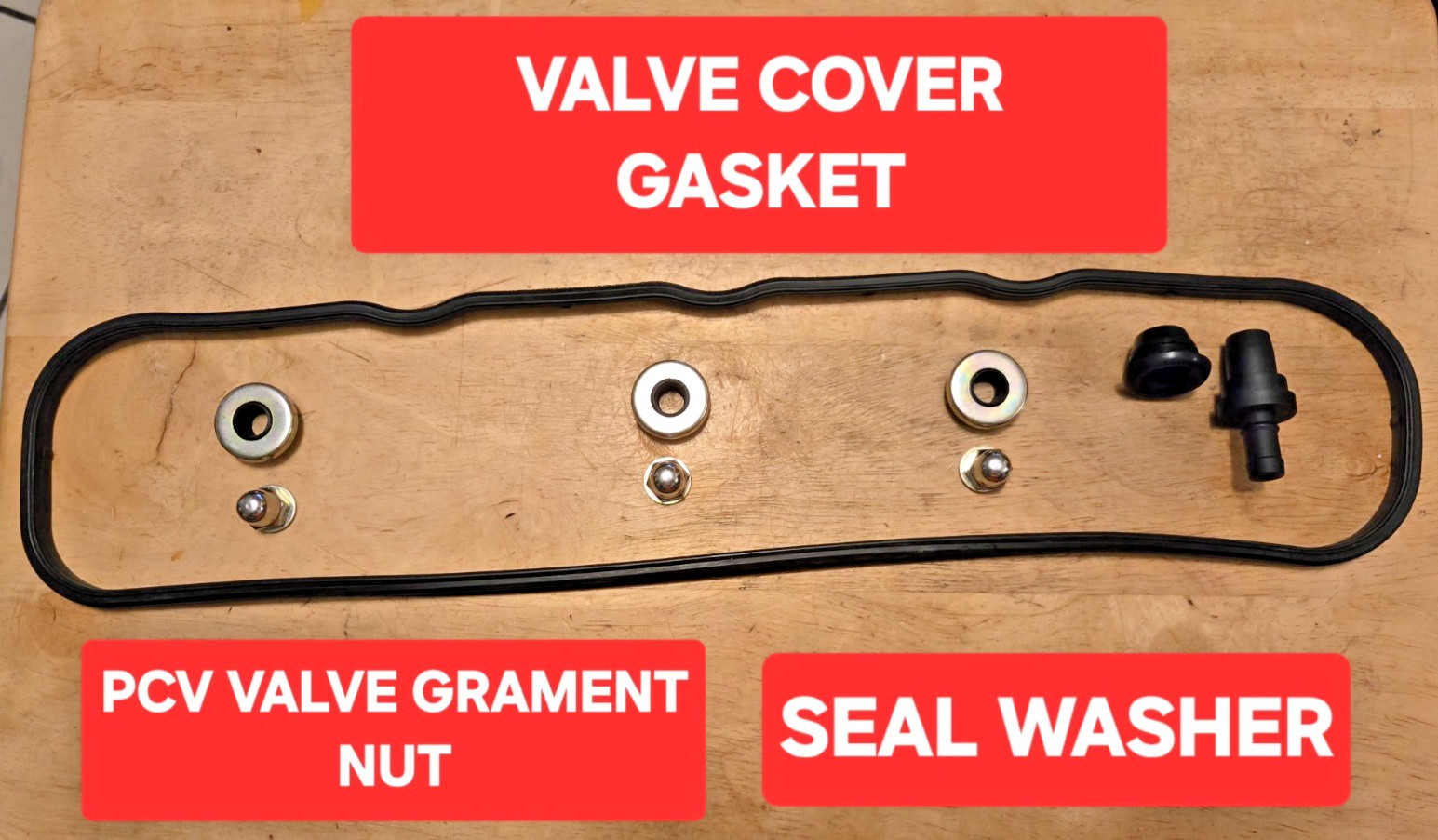 TOYOTA FORKLIFT 11213-76010-71 Valve Cover Gasket Kit Complete OLD STYLE