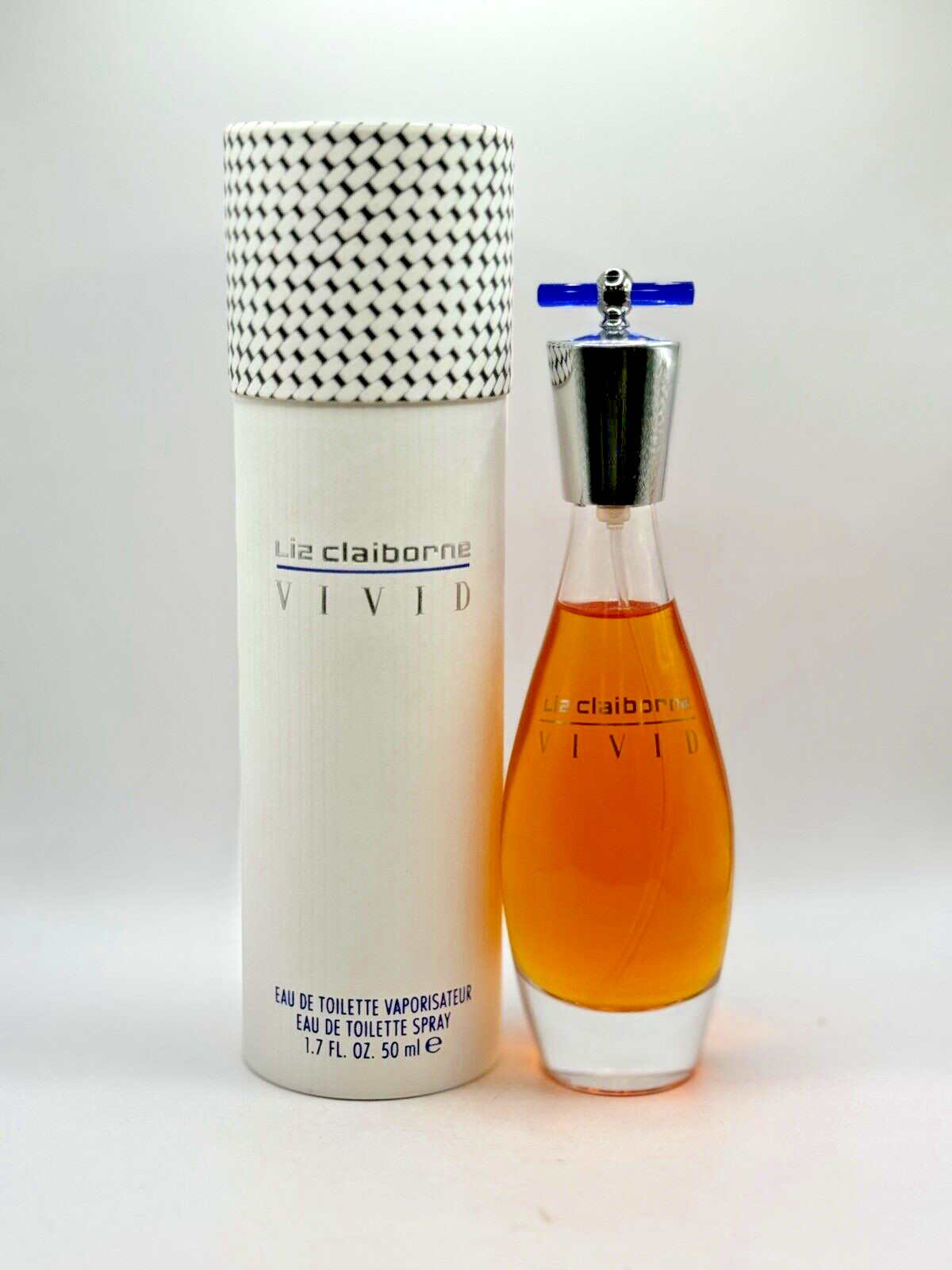VIVID BY LIZ CLAIBORNE 50ML EDT VINTAGE SPRAY (NEW BOX)ORIGINAL CLASSIC FORMULA
