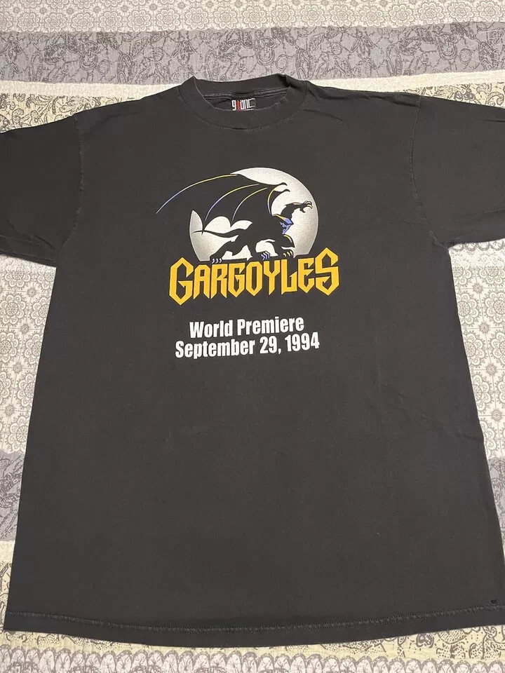 VTG Gargoyles Promo T Shirt XL World Premiere September 29, 1994 Giant By Tultex VTG Gargoyles Promo T Shirt XL World Premiere September 29, 1994 Giant By Tultex
