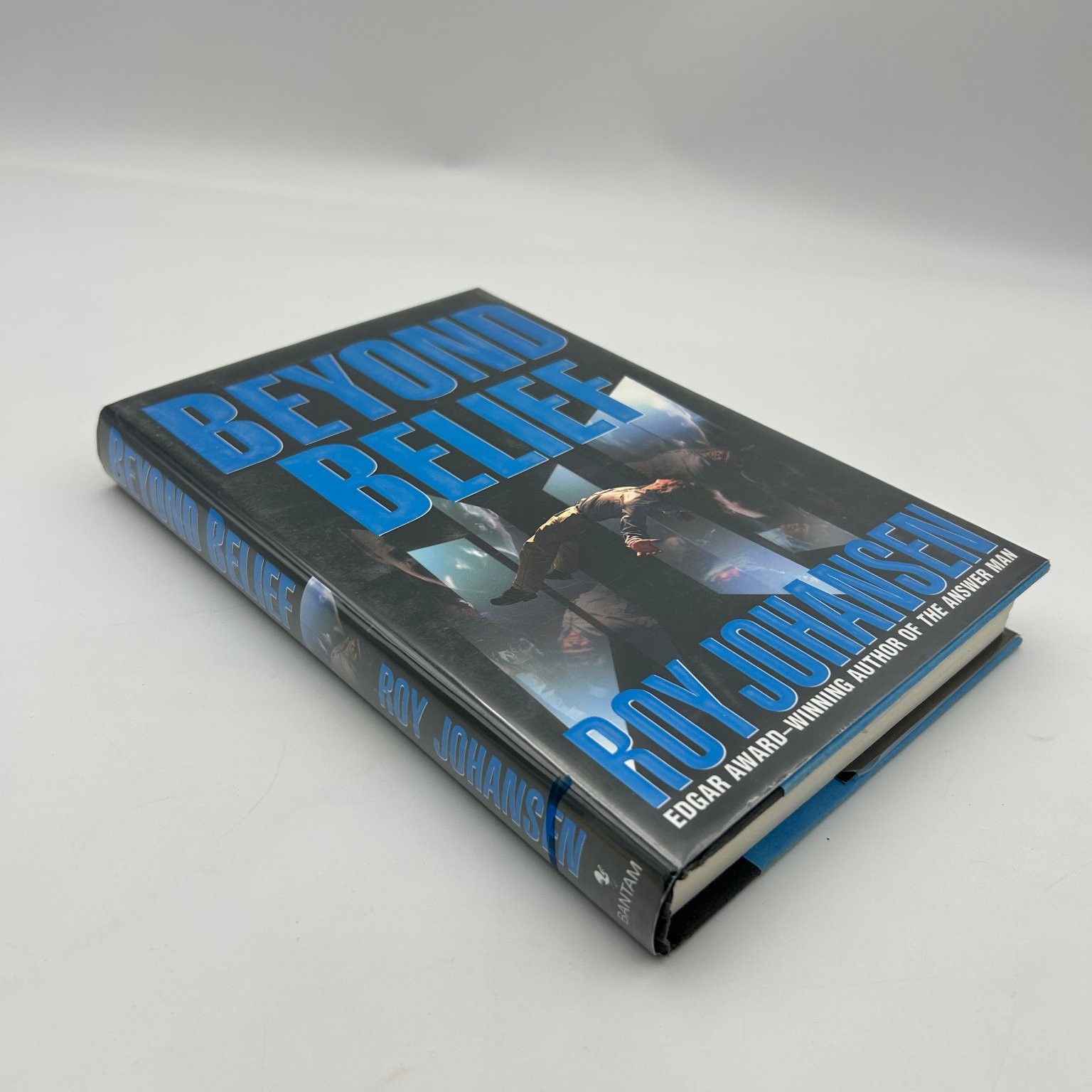 Beyond Belief Roy Johansen 2001 First Edition Signed Thriller Bantam Books
