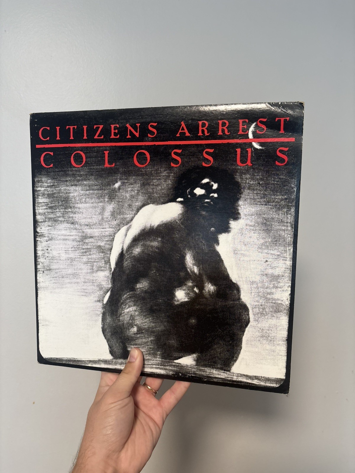 Citizens Arrest - Colossus Vinyl LP EX Wardance WRDNCE TWO VTG 