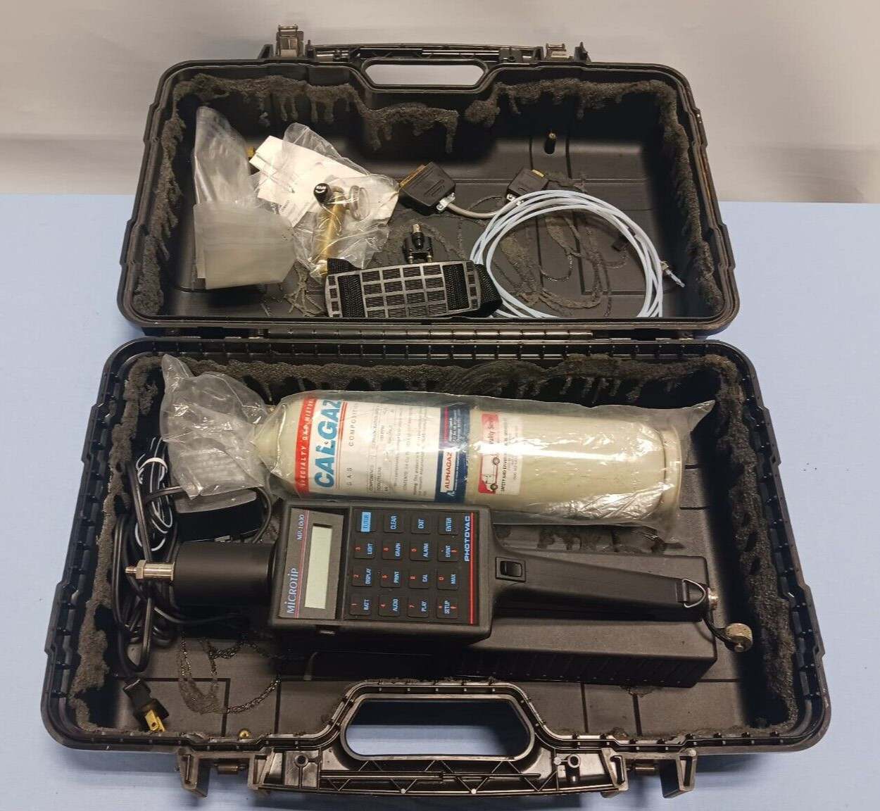Photovac Microtip MP-1000 Photoionization Detector Kit w/ Case