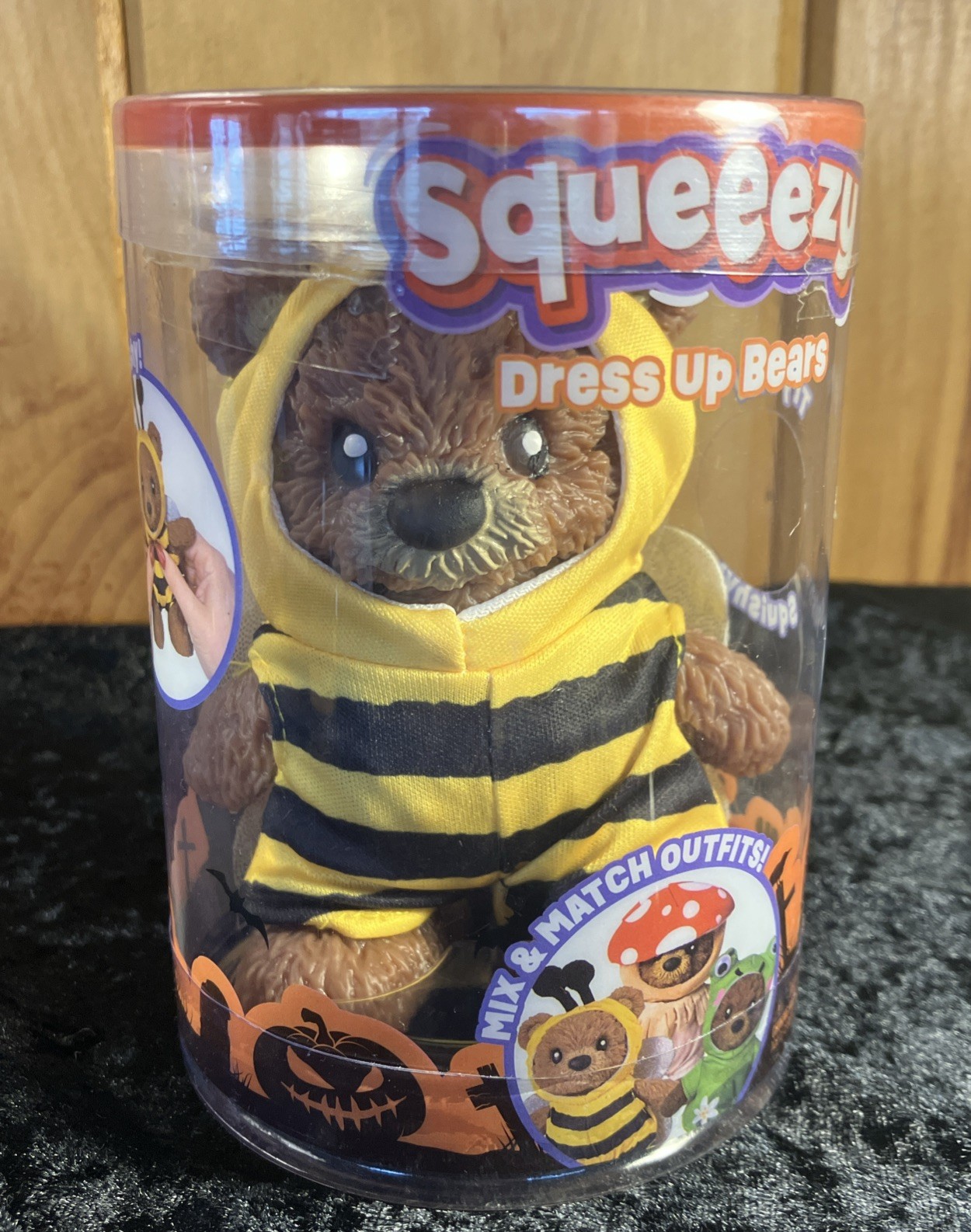 Sunny days Dress Up Bear Squishy Limited Release Halloween Costume Sensory Toy🎃
