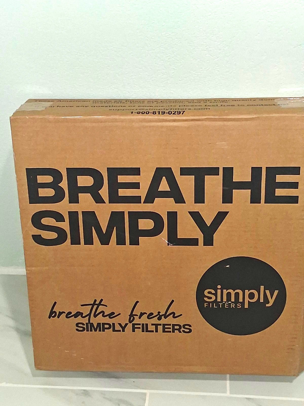 Simply Filters Breathe Simply Pleated Air Filter 20x20x0.75, 4-Pack, Reminders Simply Filters Breathe Simply Pleated Air Filter 20x20x0.75, 4-Pack, Reminders