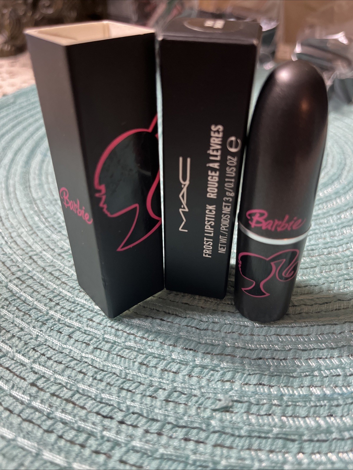 2007 Barbie Loves MAC Lipstick ROCKING CHICK Limited Edition Vintage New In Box
