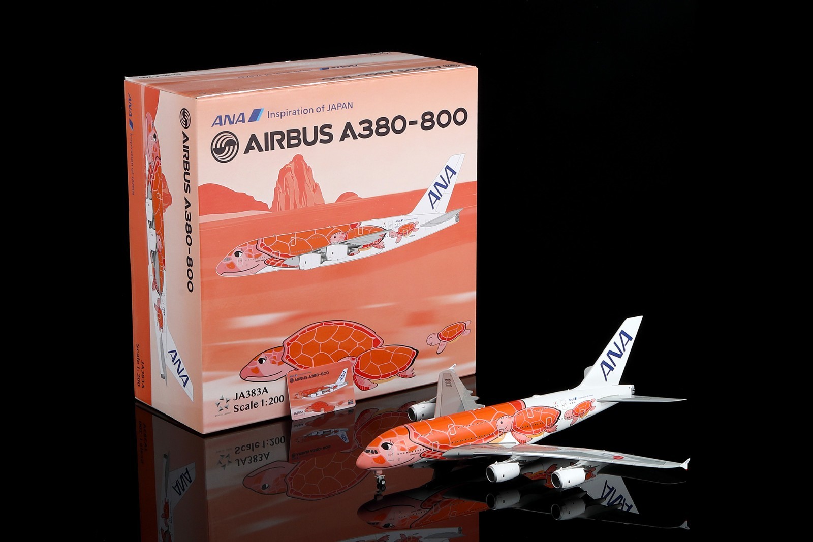 All Nippon Airways (Orange Flying Honu) / Airbus A380 / JA383A / L2267 / 1:200