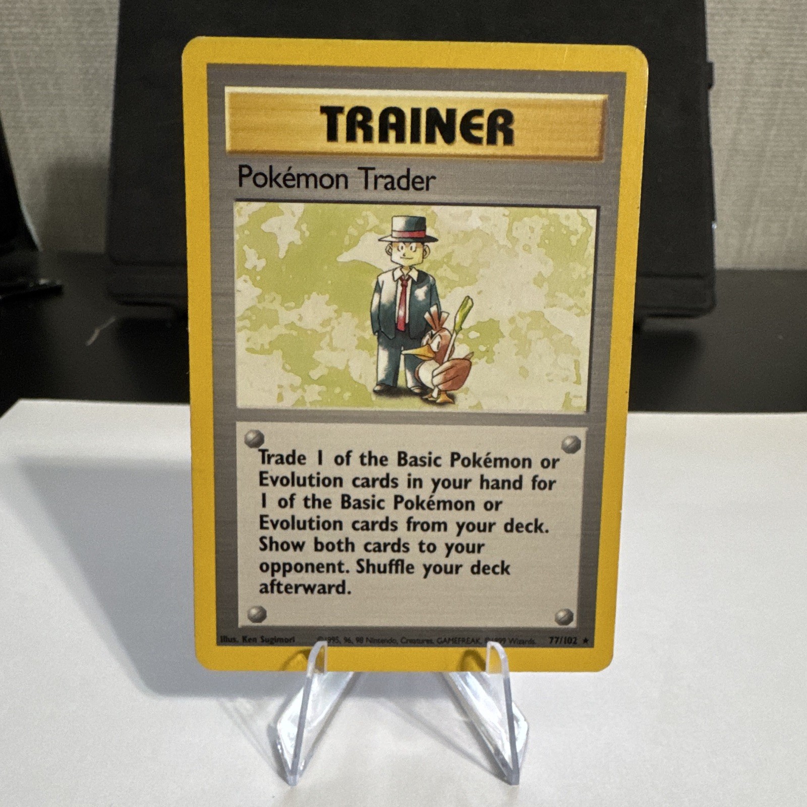 Pokemon Trader 077/102 Base Set