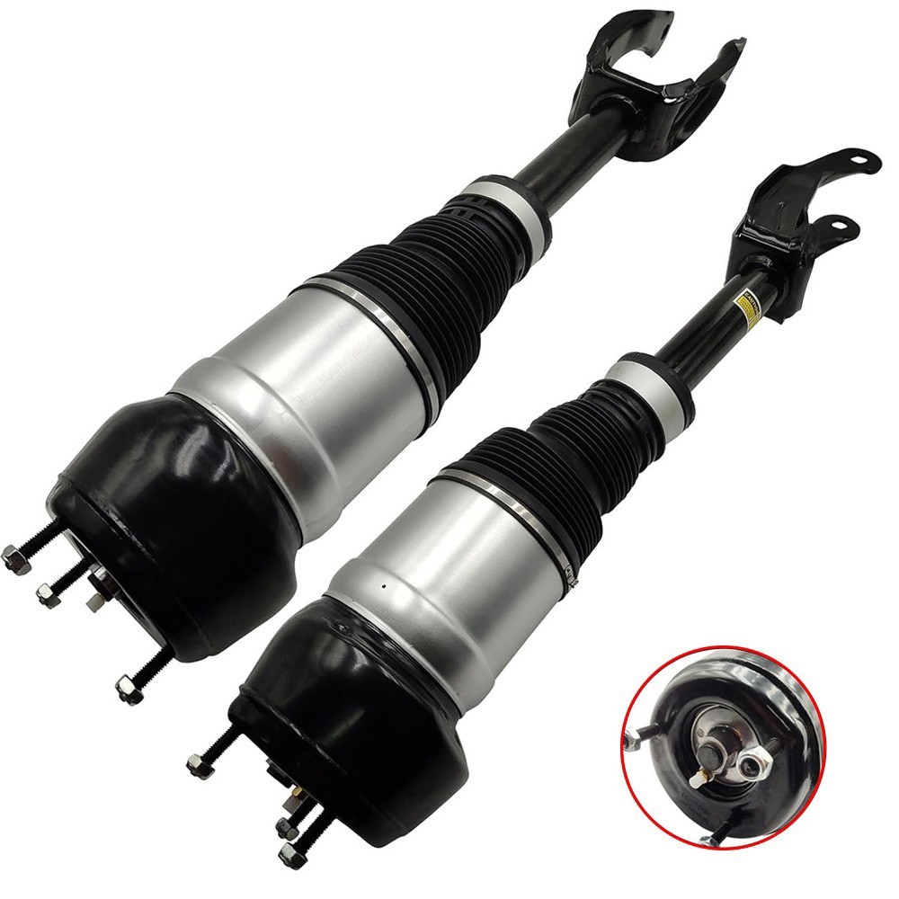 2Pcs Front Air Suspension Shock Struts w/ADS For Mercedes W166 X166 GL450 GLS550