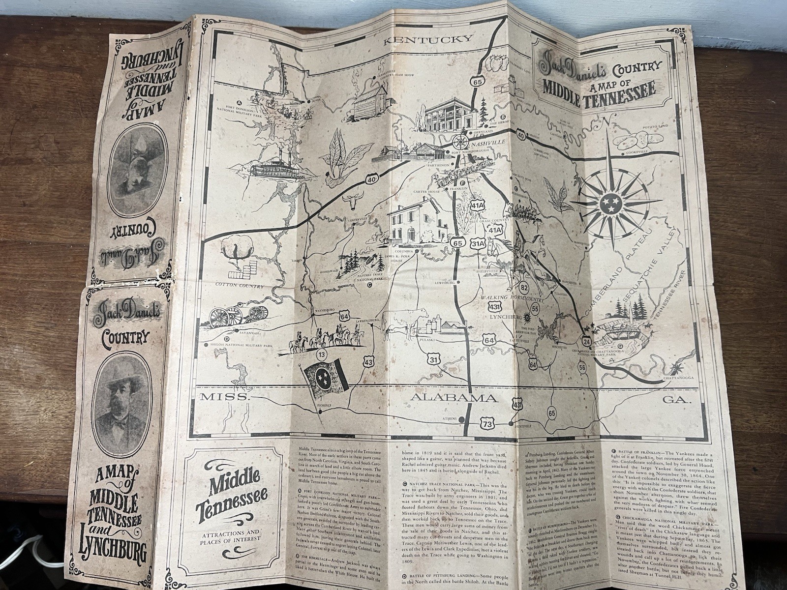 Vtg 70s Jack Daniel’s Whisky Promotional Brochure Distillery Tennessee Display Vtg 70s Jack Daniel’s Whisky Promotional Brochure Distillery Tennessee Display