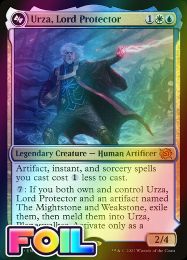 x1 Urza, Lord Protector BRO MTG 225 FOIL MYTHIC M/NM 1x