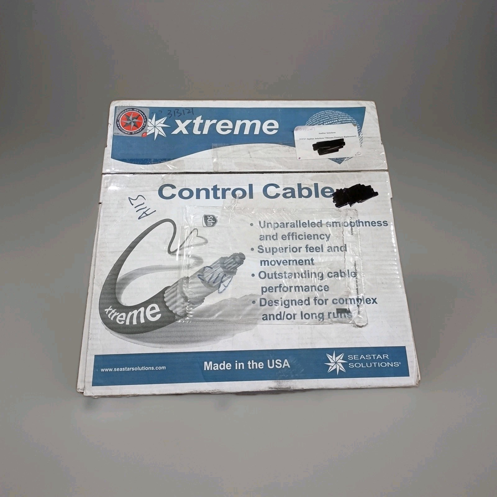SeaStar Xtreme Cable Assembly CCX63317 17ft. Black 