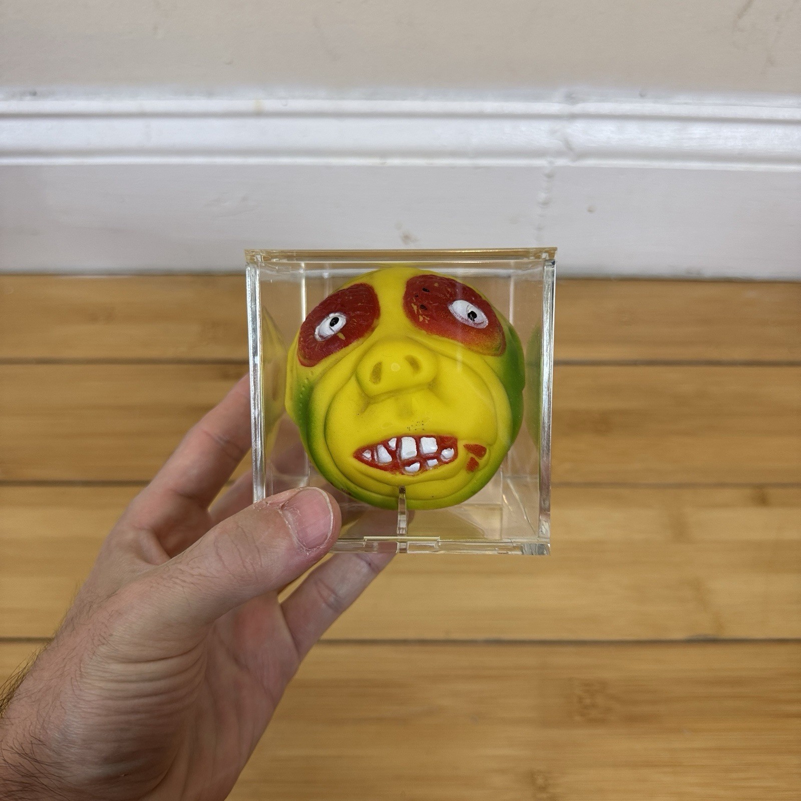 RARE Vintage 80’s Emson Crazy Balls Monster Mad Balls Green Zombie