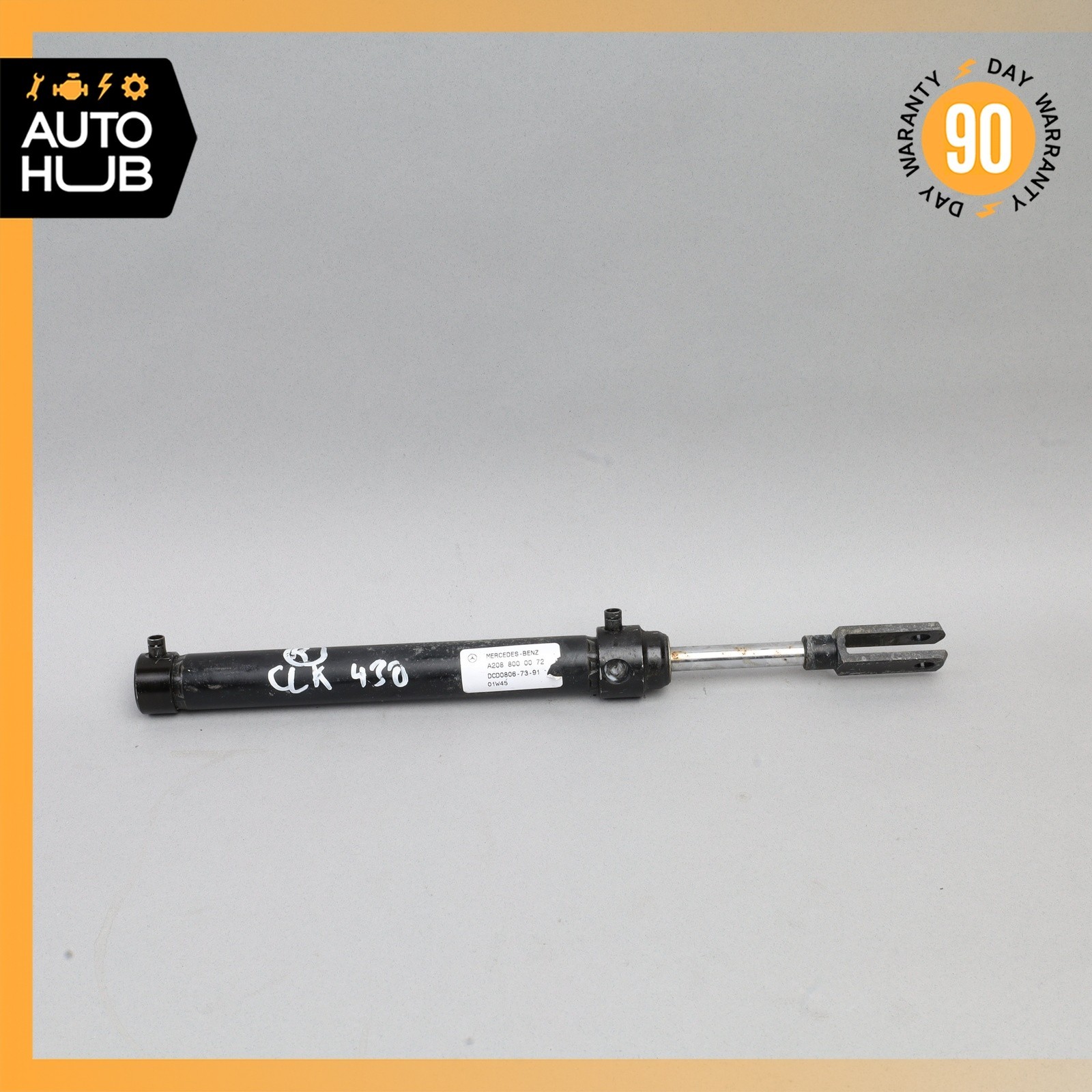 98-03 Mercedes W208 CLK430 Convertible Top Roof Left or Right Bow Cylinder OEM 98-03 Mercedes W208 CLK430 Convertible Top Roof Left or Right Bow Cylinder OEM