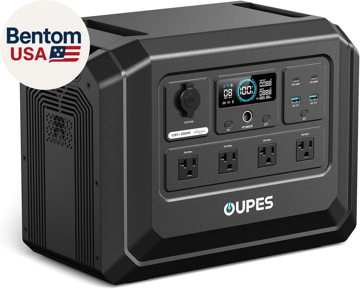 Mega 1 Lite Portable Power Station 1024Wh, 2000W AC Outlets (4500W Peak), Lifepo Mega 1 Lite Portable Power Station 1024Wh, 2000W AC Outlets (4500W Peak), Lifepo