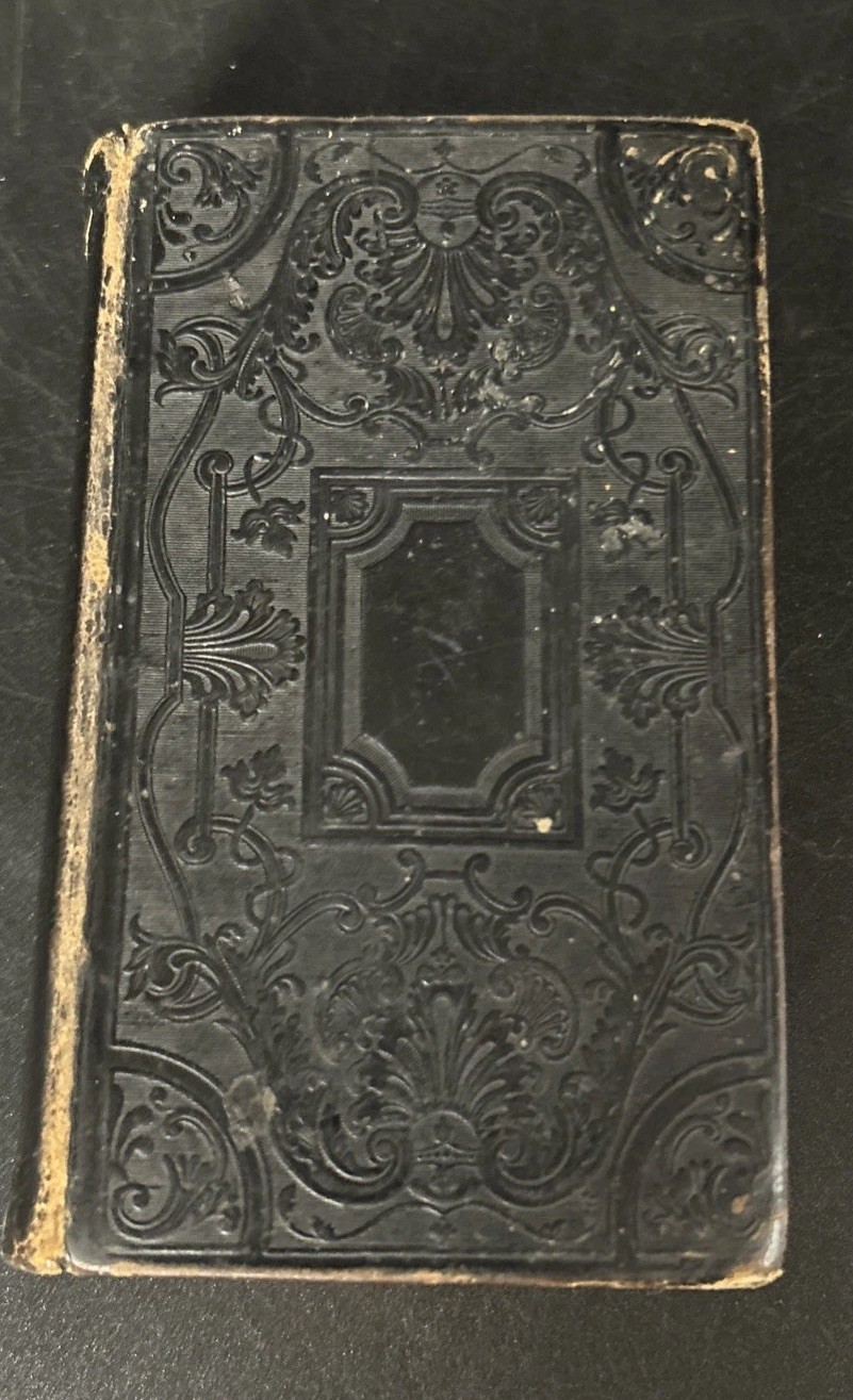 1847 NJ Inscribed Book Hendrickson Family Monmouth County Providence Holy Bible