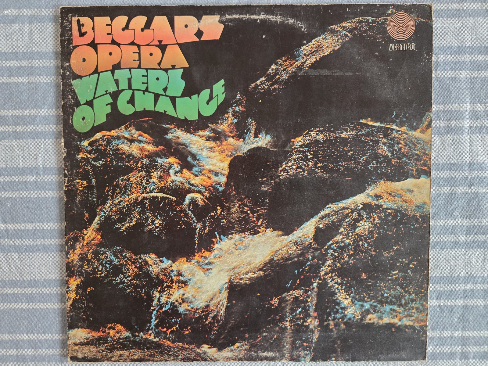 BEGGARS OPERA- Waters Of Change- LP 1971 Vertigo 6360 054 Germany  VG+ / VG