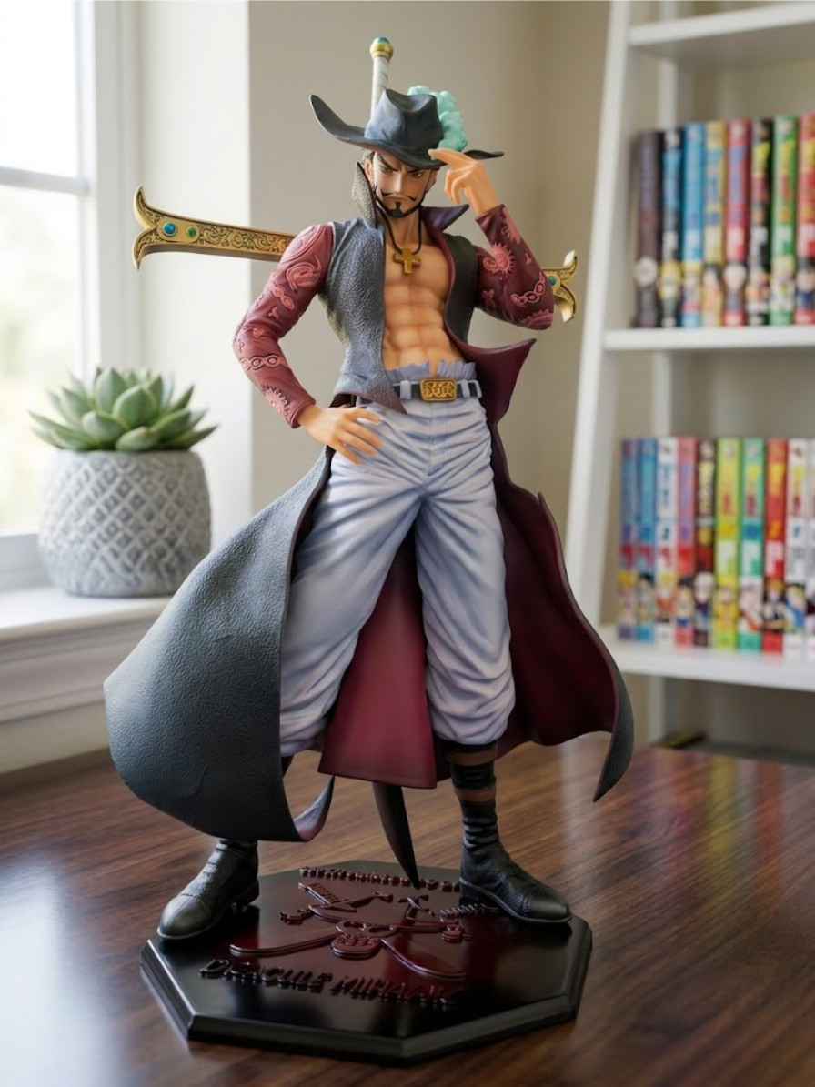 Dracule Mihawk Hawkeye One PIece Collectible Figure