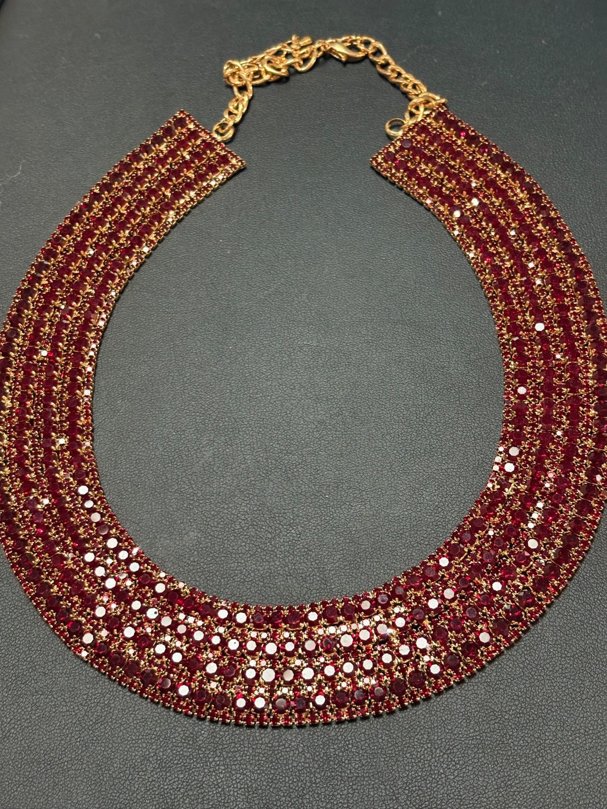 Gorgeous High End Rhinestone Vintage Necklace