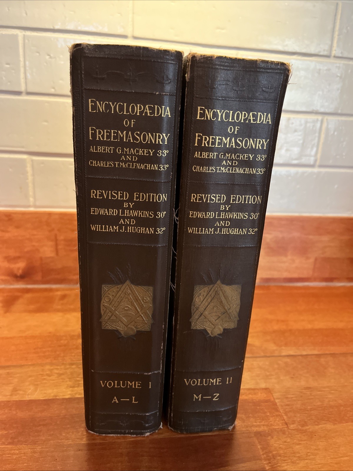 Encyclopedia Of Freemasonry By Albert Mackey, 2 Vol Set, 1924 HC Encyclopedia Of Freemasonry By Albert Mackey, 2 Vol Set, 1924 HC