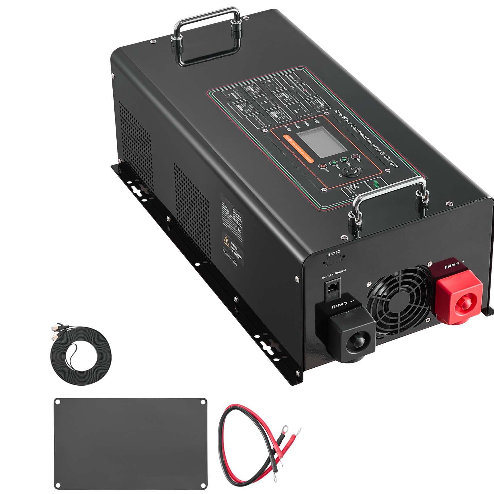 Uimoso 6000W Pure Sine Wave Charger Inverter DC 48V to AC 120V Converter