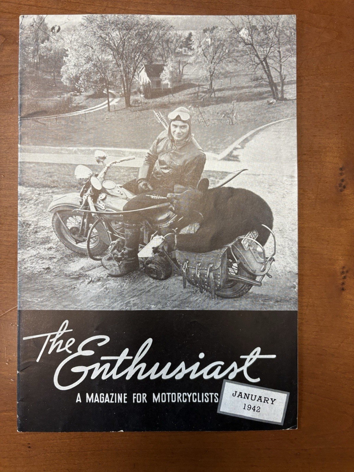 ORIGINAL 1942 HARLEY-DAVIDSON ENTHUSIAST MAGAZINE 10 Issue Near Complete Set