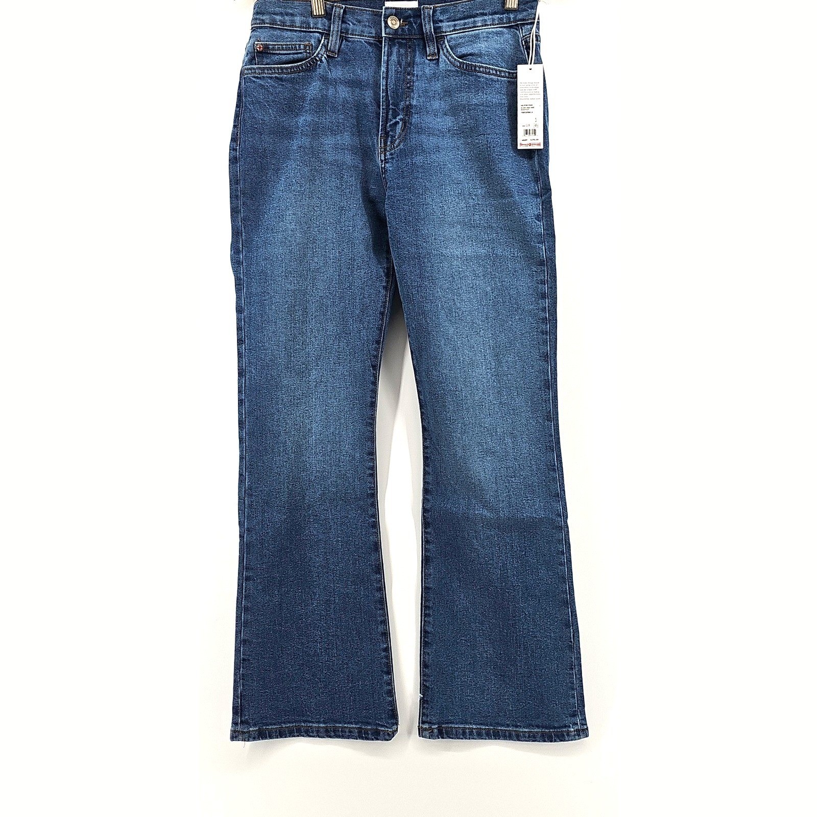 Hudson Women Blair Bootcut Jeans Denim Dark Blue 28 High Rise Frederica