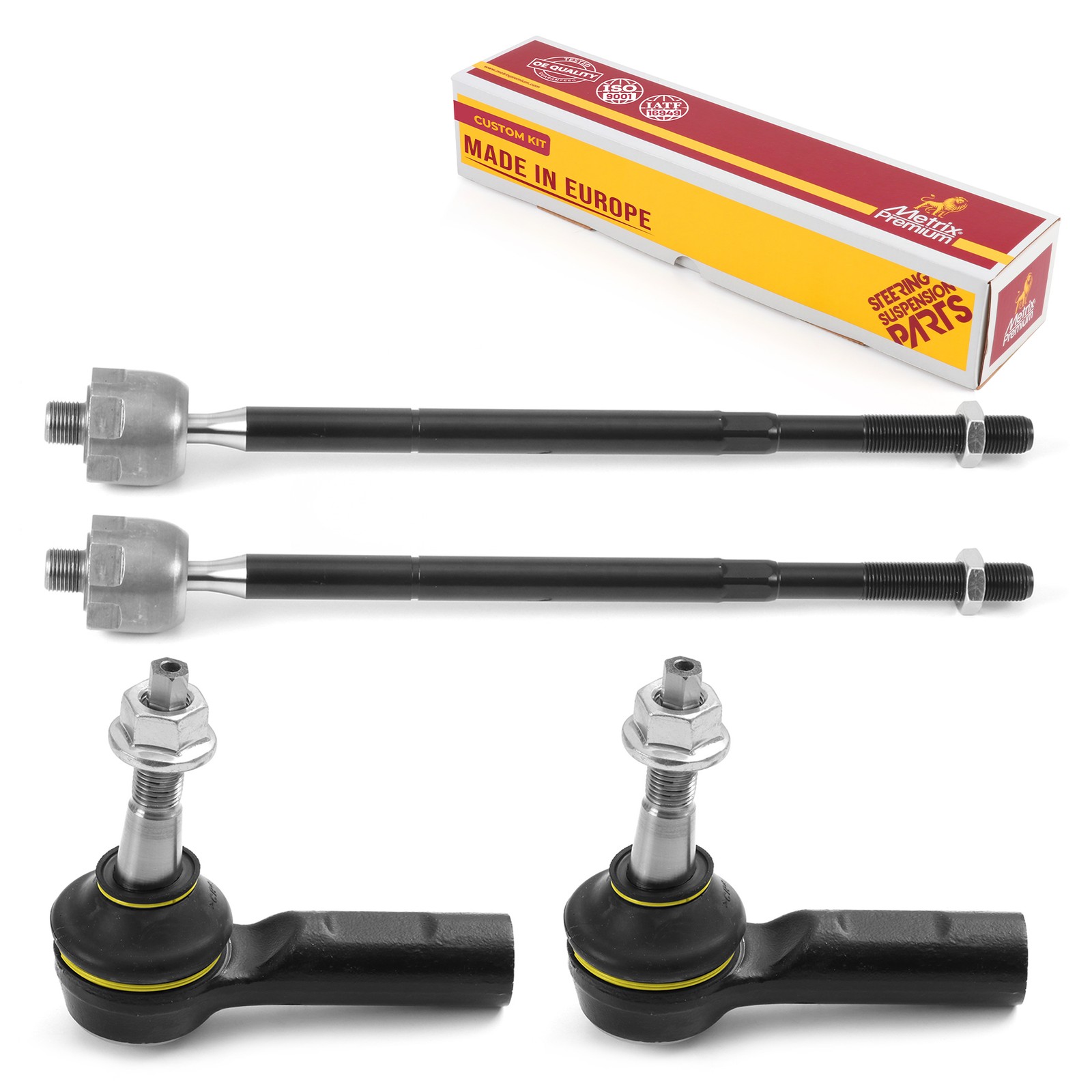 Inner & Outer Tie Rod End Kit for 2013-2018 Ram 1500 2019-2022 1500 Classic 4PCS Inner & Outer Tie Rod End Kit for 2013-2018 Ram 1500 2019-2022 1500 Classic 4PCS