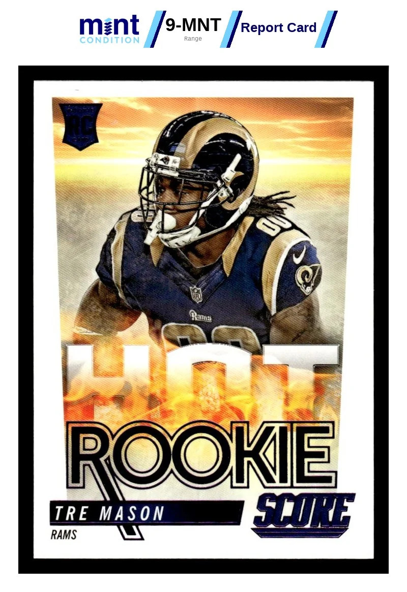 2014 PANINI HOT ROOKIES TRE MASON HR40 MCG 10 RC HOT ROOKIES ST. LOUIS RAMS 2014 PANINI HOT ROOKIES TRE MASON HR40 MCG 10 RC HOT ROOKIES ST. LOUIS RAMS