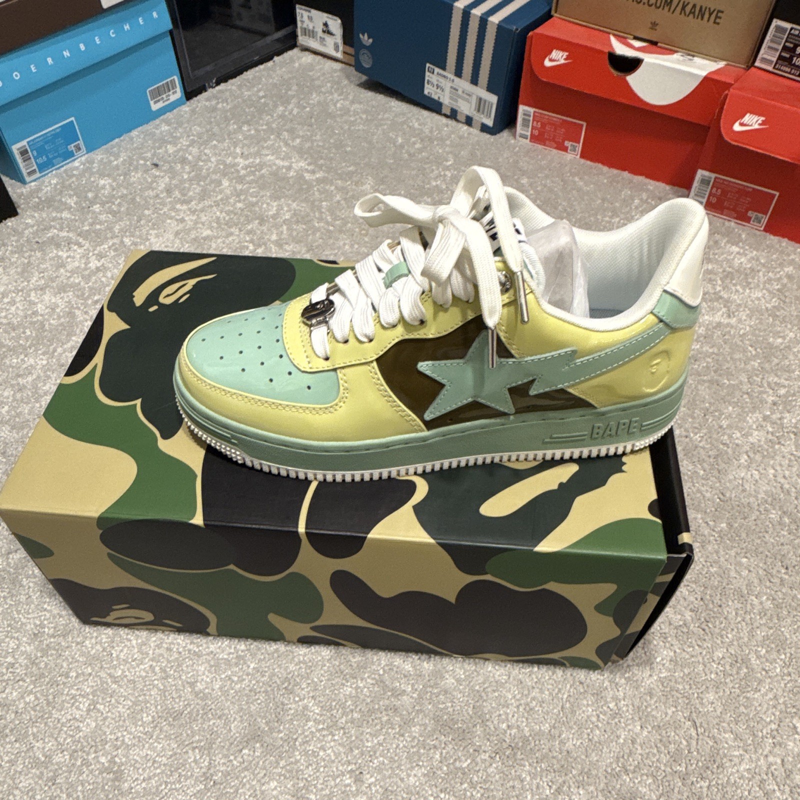 Bathing Ape Bape brown x beige