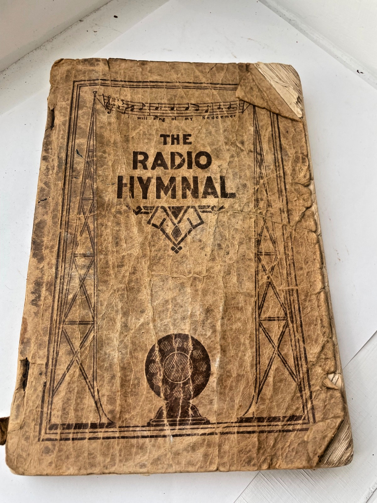 Vintage antique February 1927 The Radio Hymnal Christian music Americana retro