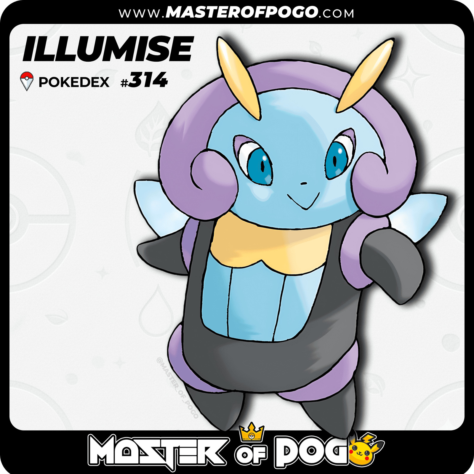 ✅ TRADE - Complete POKEDEX 🟥 | #314 - ILLUMISE - [ REGIONAL 🌍 ] · Pokémon GO