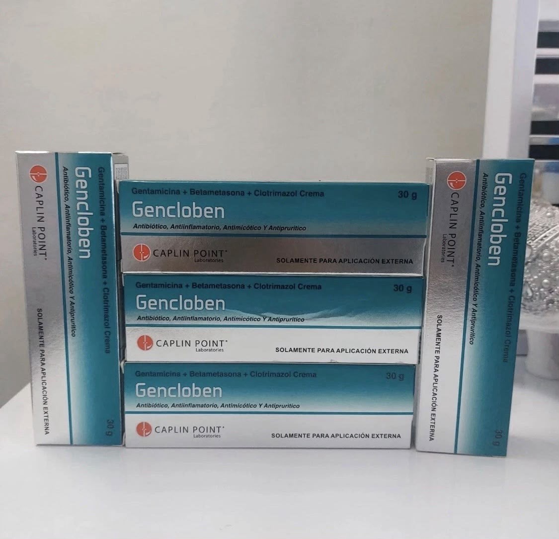 5 Gencloben for irritation of the crotches and sensitive areas, for irritation