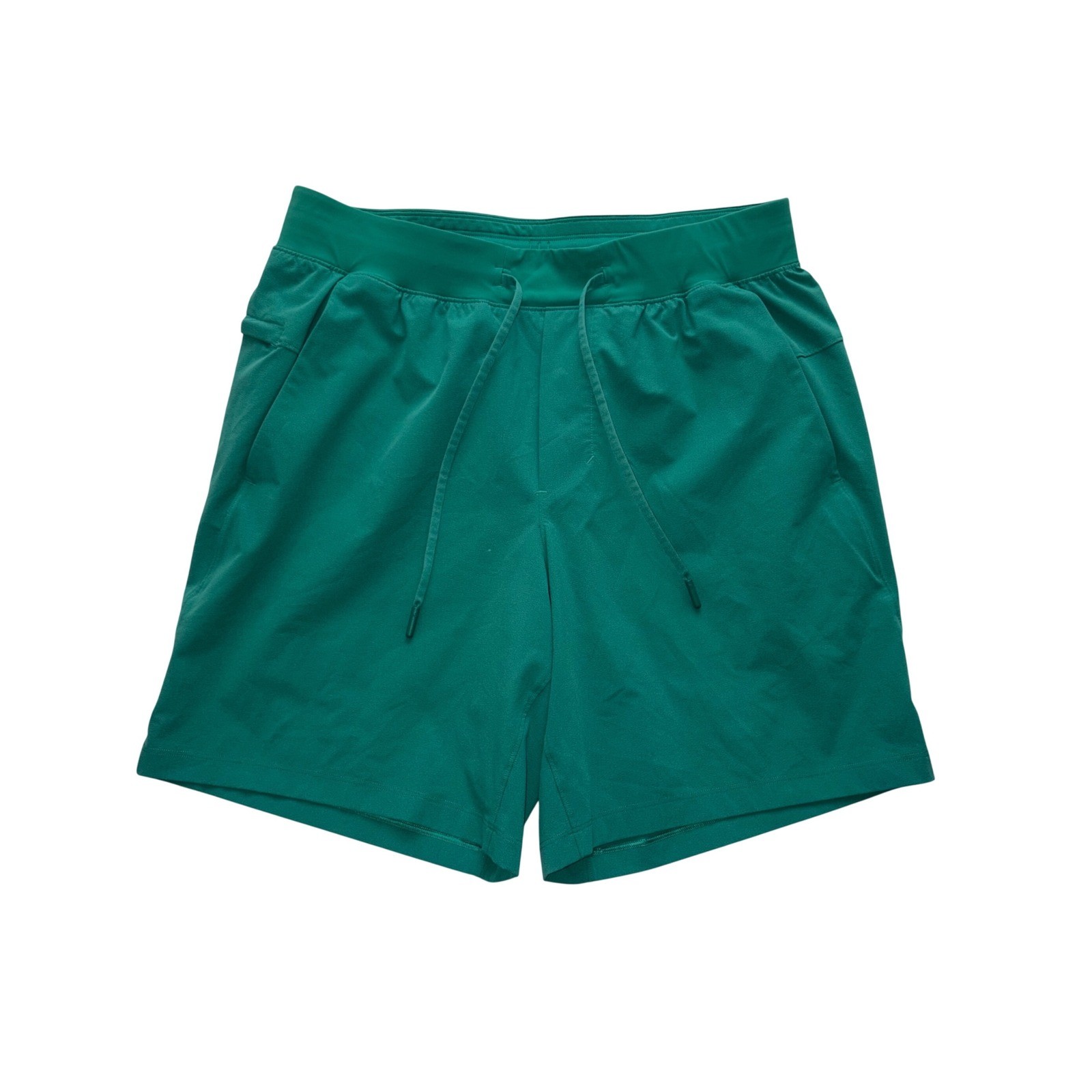 LULULEMON Zeroed In Linerless Shorts Mens M Green Active 7\