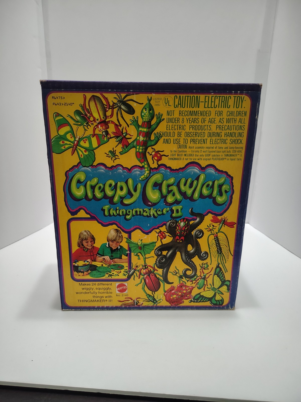 Vintage Mattel Creepy Crawlers Thing Maker II W/Box 1978 