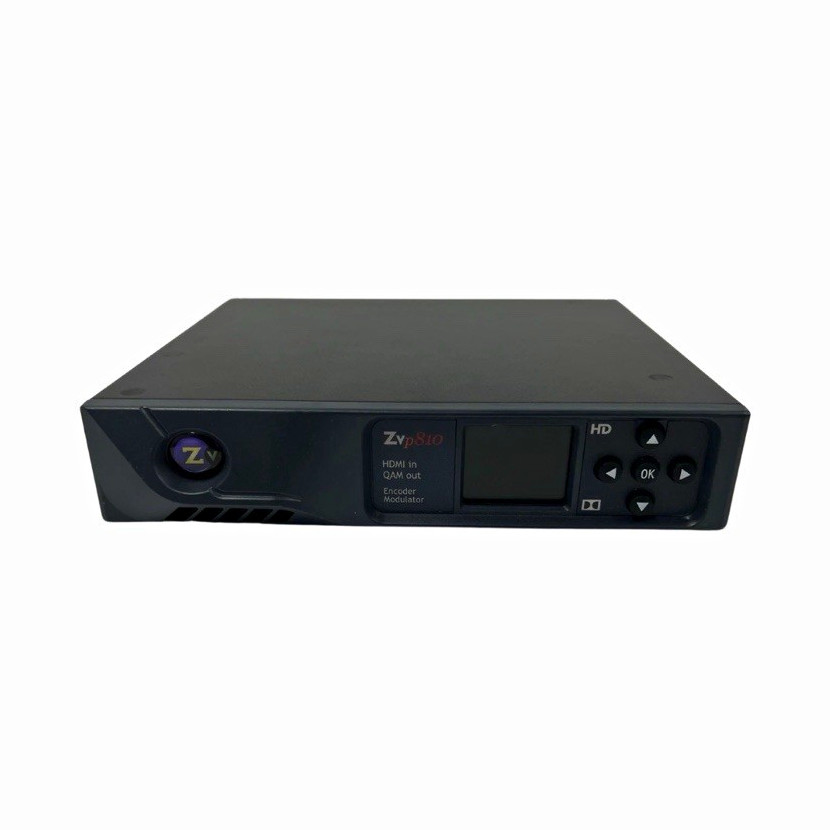 Zyxel ZyP810 1080 HD HDMI In QAM Out Encoder Modulator LAN RF, Black Zyxel ZyP810 1080 HD HDMI In QAM Out Encoder Modulator LAN RF, Black